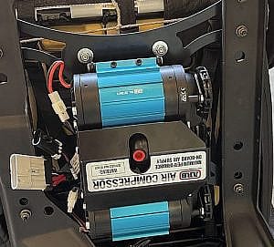 ARB Twin Compressor Install Under Jeep Wrangler JK Passenger Seat