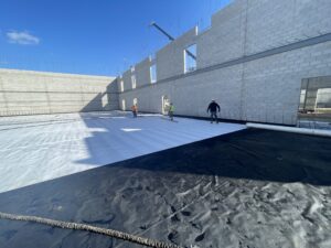 Barrier for Vapor Intrusion Mitigation System (VIMS) - Photo by AAK Geo Forward