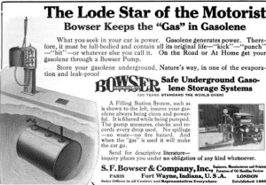 Bowser Gasoline Underground Storage Tank American Exporter, Volume 77, Johnston Export Publishing C
