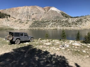 Coyote Flat 4x4 off road trail destination Funnel Lake