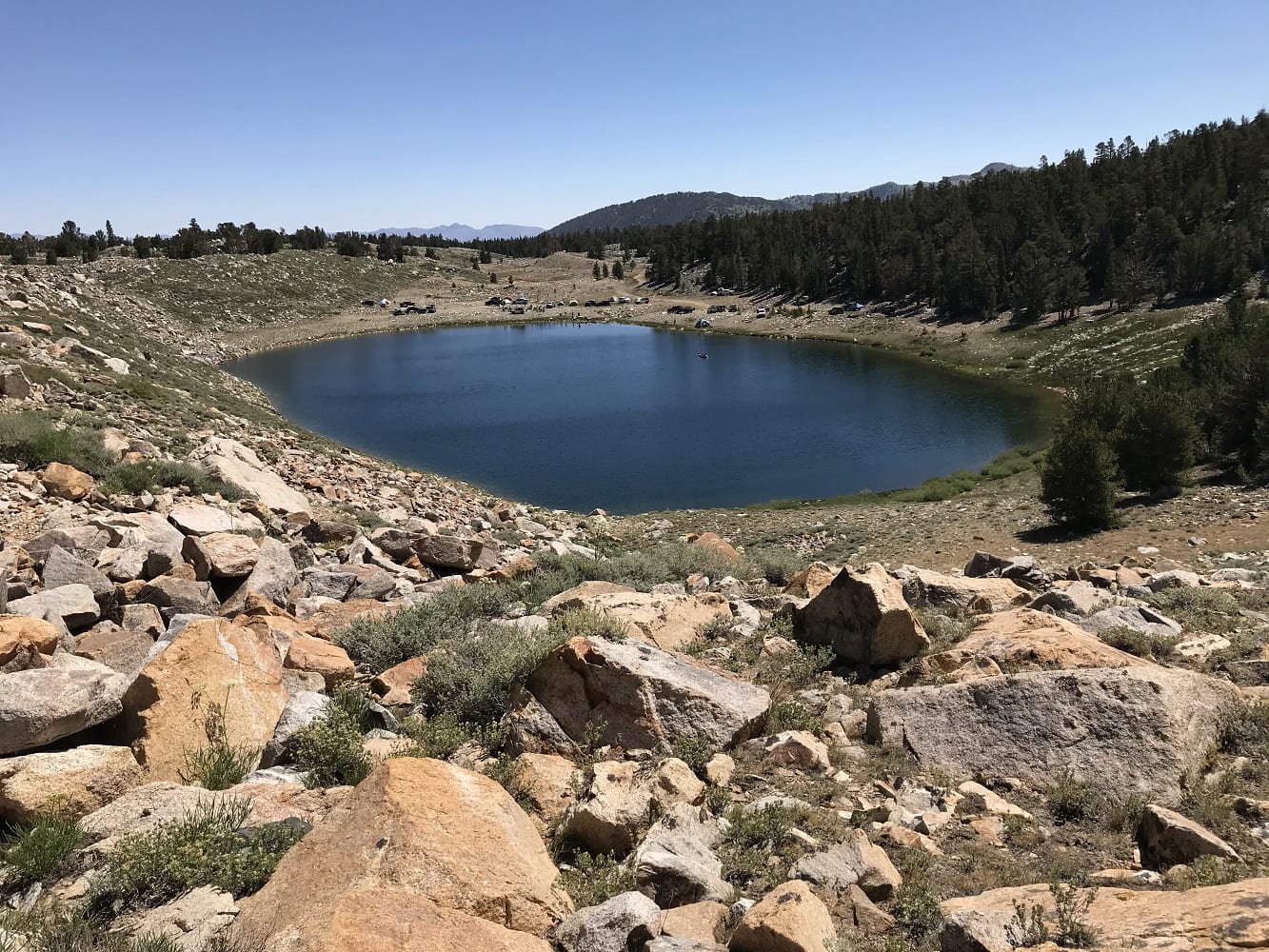 Camping Lakes In California