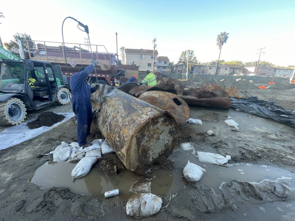 Example of Leaking Underground Storage Tank Project