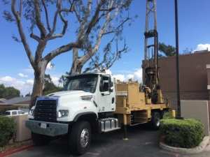 Drilling for Soil Samples via Phase II Environmental HSA Drill Rig