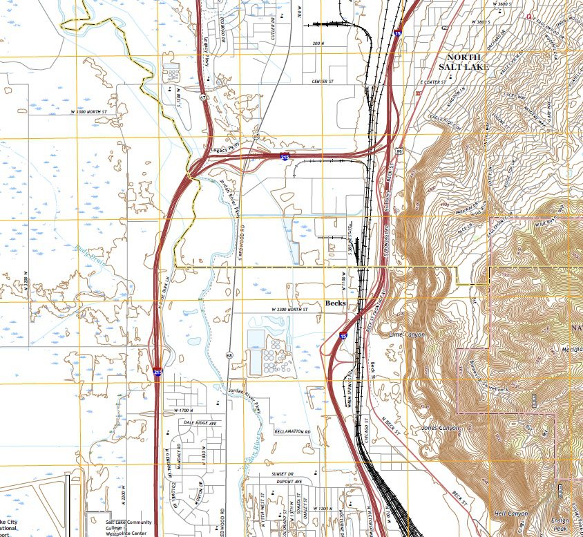 Geology of Northern Salt Lake City, Utah