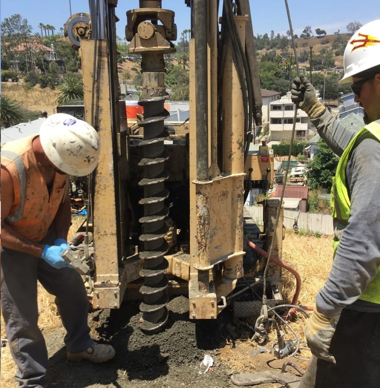 Geotechnical Engineer Los Angeles Hollow Stem Drilling » GEO FORWARD