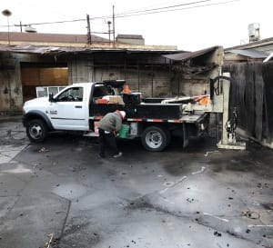 Los Angeles Methane Test Drilling & Probe Install