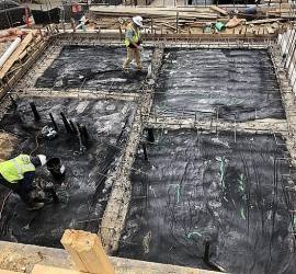 Methane Barrier for Soil Vapor Membrane