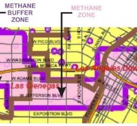 Methane Buffer Zone Los Angeles