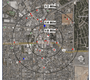 Phase 1 Environmental Assessment ASTM RECs Radius Aerial Map