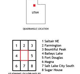 Salt Lake City North, Utah 2020 USGS 7.5 Minute Topo Map