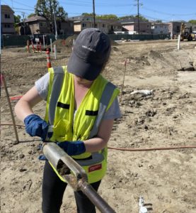 Underground Storage Tank Soil Contamination Soil Sampling - Photo by AAK Geo Forward