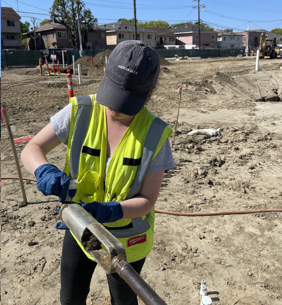 Underground Storage Tank Soil Contamination Soil Sampling - Photo by AAK Geo Forward