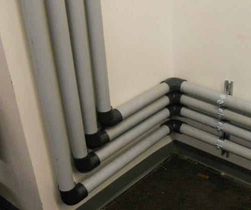 Vertical Vent Riser Pipes