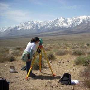 Total Station Surveying of Gravimeter Stations in Owens Valley